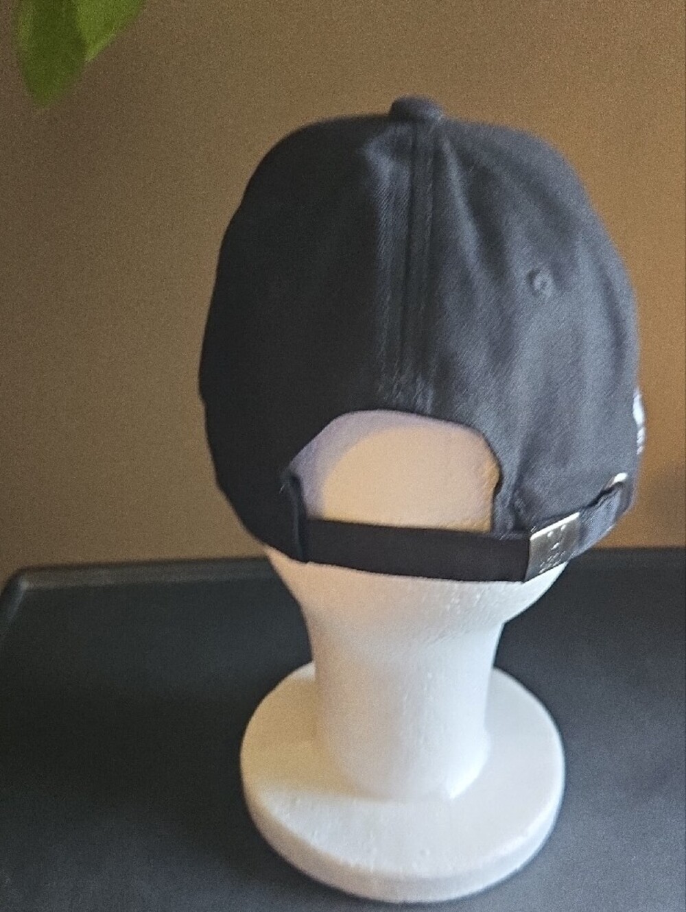 PSYCHO BUNNY Black Baseball Cap with White Embroidered Logo - Picture 6 of 9